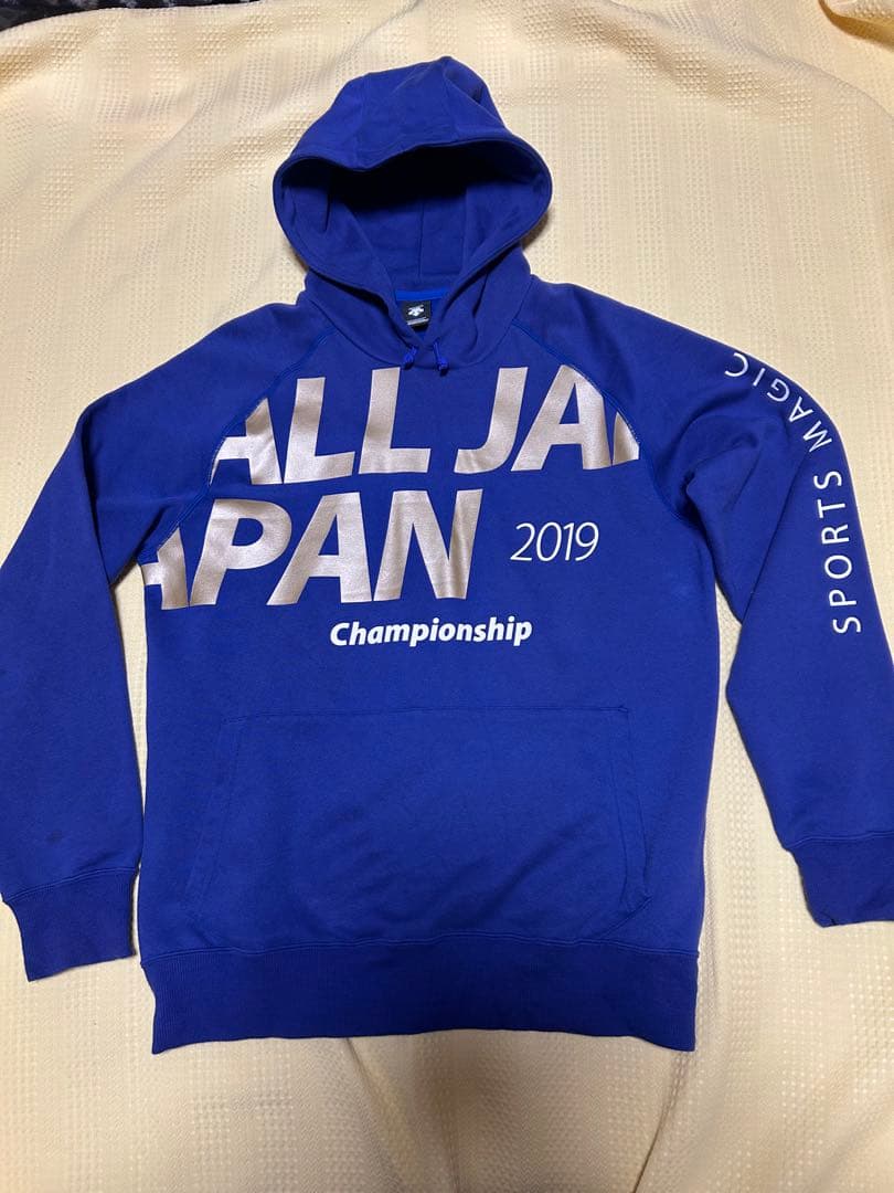 貴重DESCENTE デサント国体 インターハイ パーカー2019激レア L