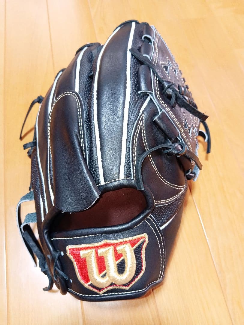 Wilson ウィルソン　軟式　投手　小指２本入れ