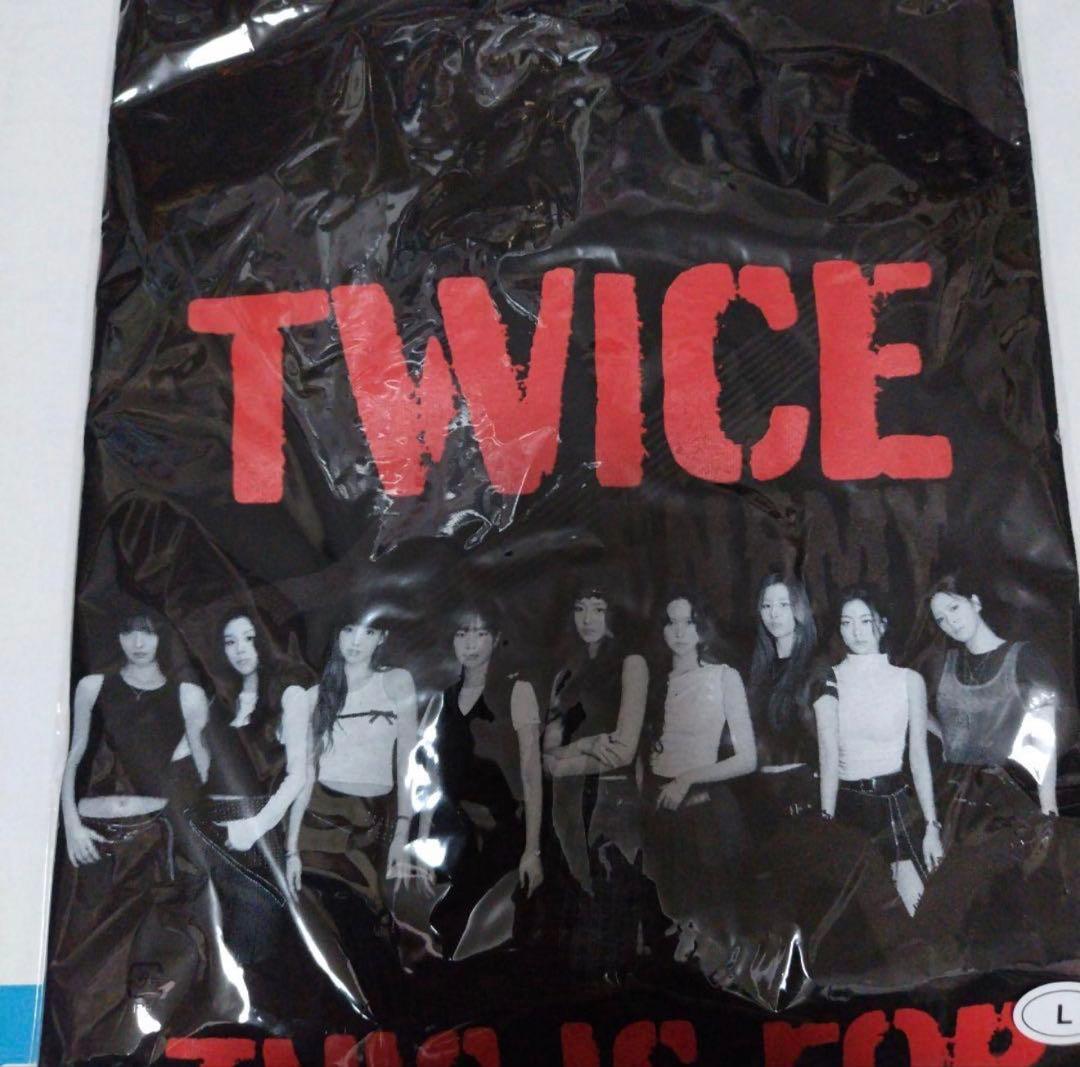 【JYP公式】✴︎TWICE フォトTシャツ 新品未着用 Lサイズ✴︎