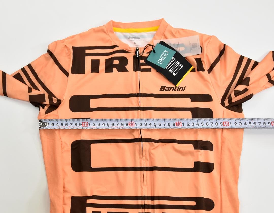 Pirelli Sport Club ジャージ size:L フルオ オレンジ