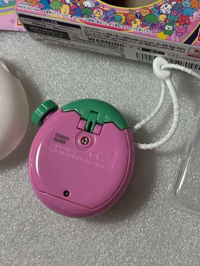 たまごっちパラダイス シリコン保護ケース　新品保護フィルム付き　美品　pink