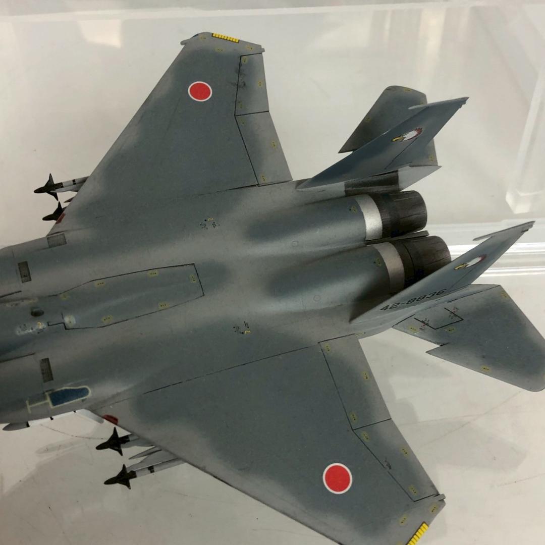 航空自衛隊 F-15 戦闘機 模型 1/72 完成品 2機セット ジャンク扱い