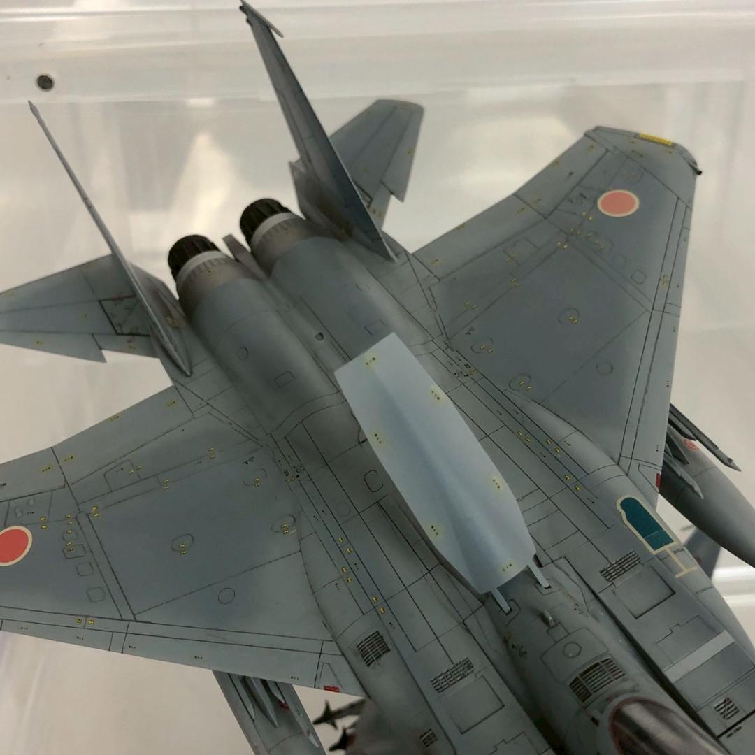航空自衛隊 F-15 戦闘機 模型 1/72 完成品 2機セット ジャンク扱い