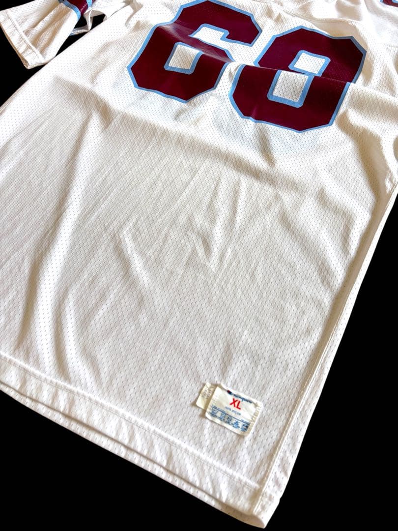 【USA製】champion フットボールシャツ/ゲームシャツ 80's~