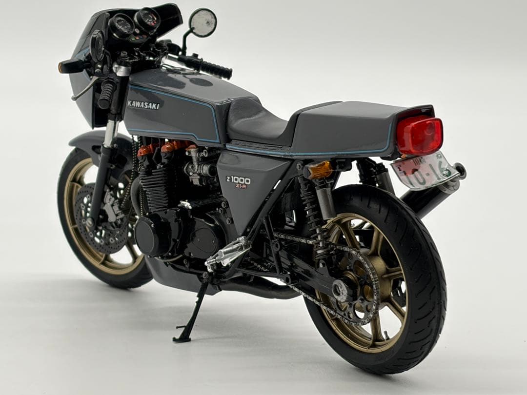 アオシマ 1/12 Kawasaki Z1-R カスタム完成品
