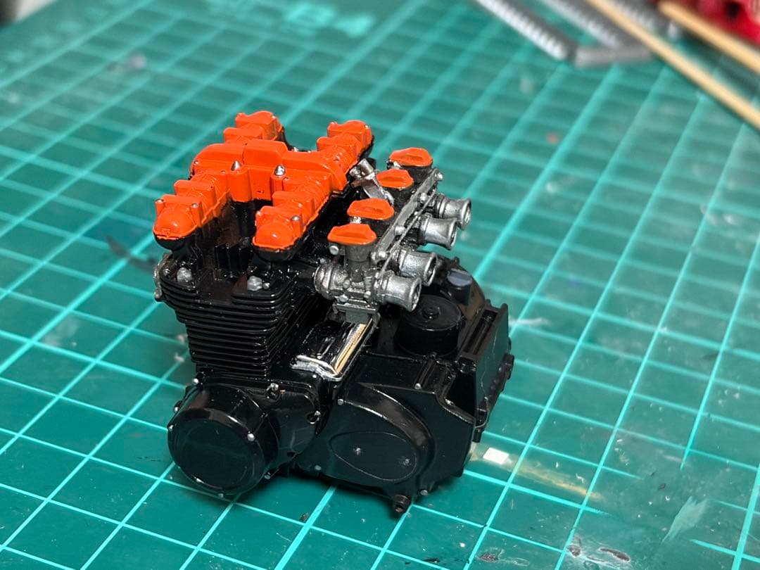アオシマ 1/12 Kawasaki Z1-R カスタム完成品