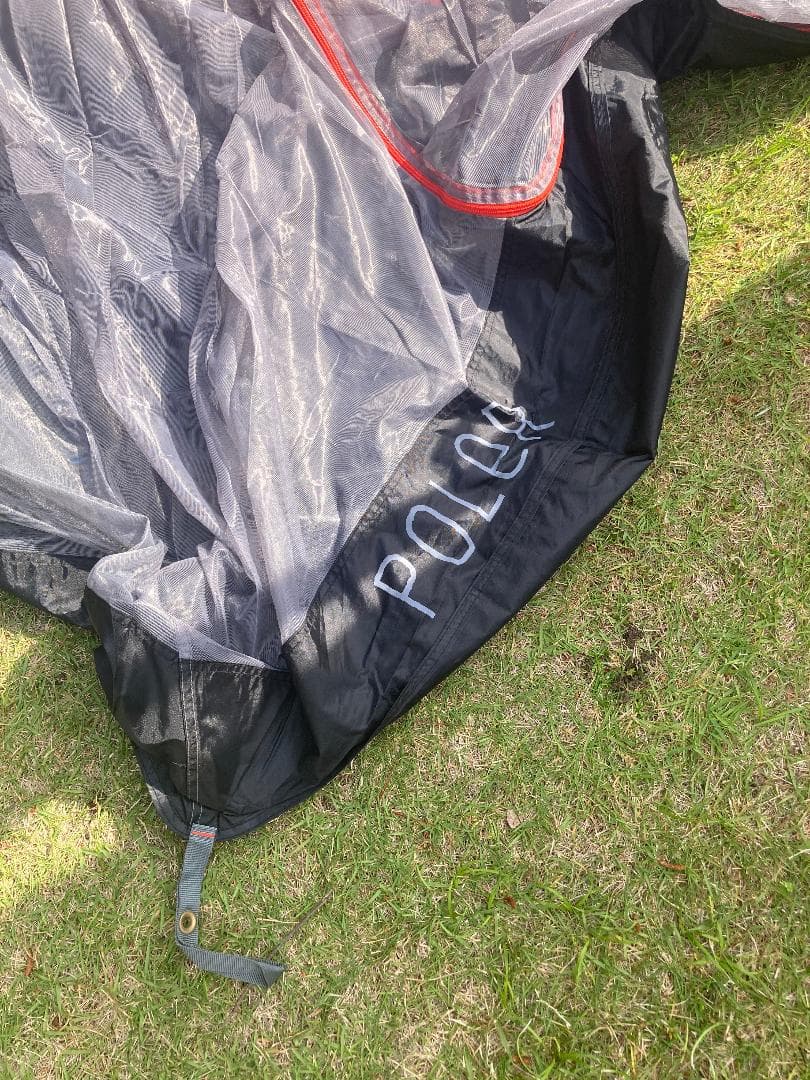 POLAR テント 2 person tent ポーラー 2人用 オレンジ 中古