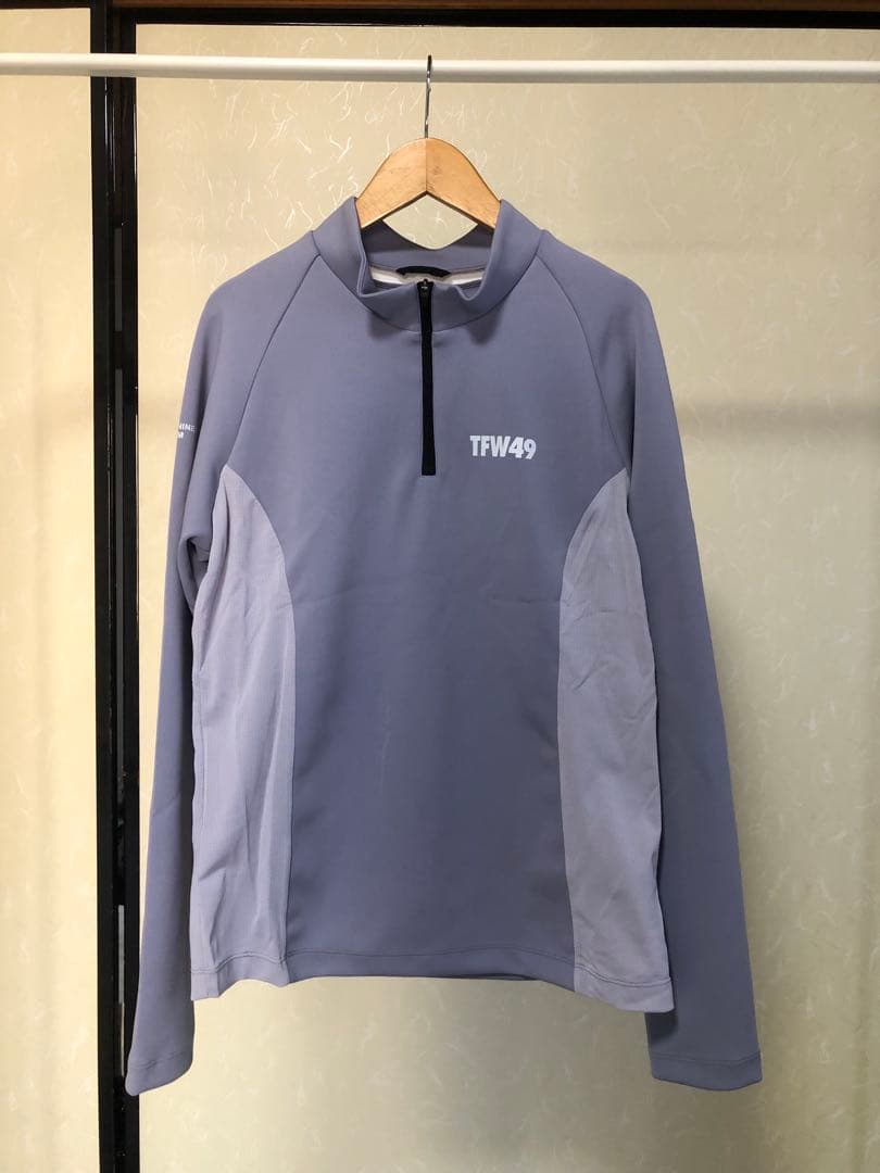 TFW49 MOCK NECK HALF ZIP サイズS 未使用