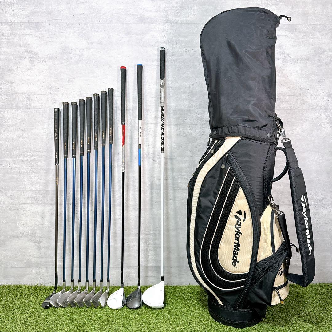 TaylorMade メンズゴルフクラブセット フルセット 11本 【K599】