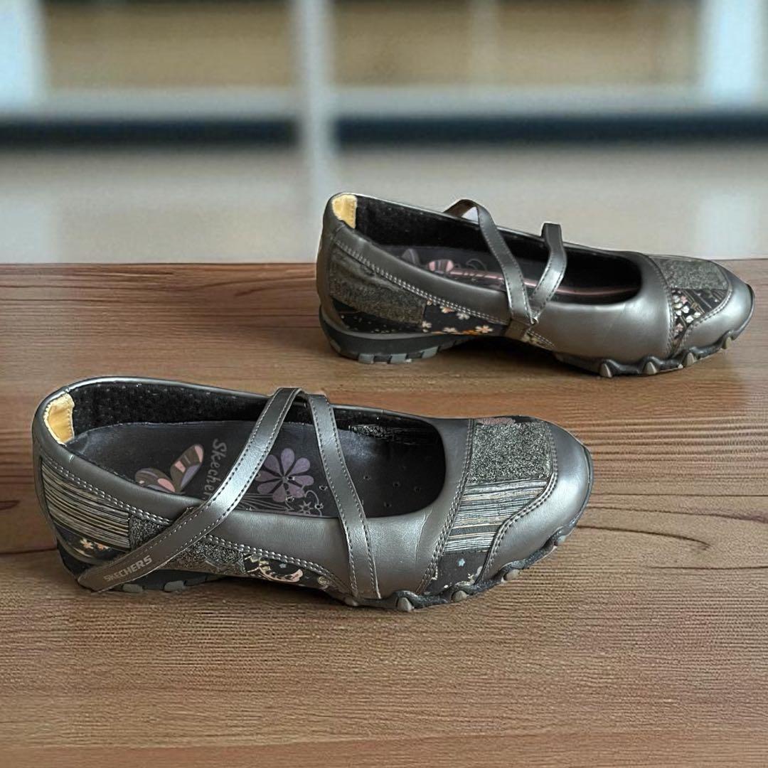 未使用 SKECHERS メリージェーン スケッチャーズ バレエシューズ 23