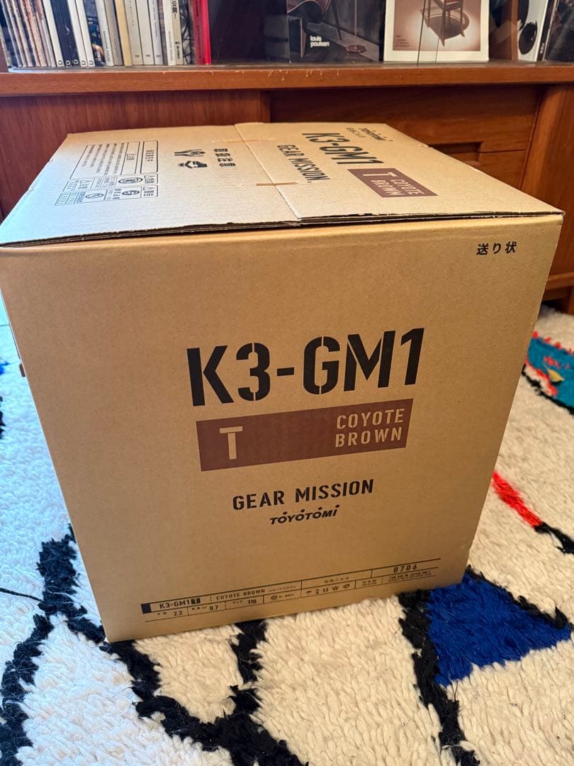 トヨトミ K3-GM1 ギアミッション 石油コンロ コヨーテブラウン