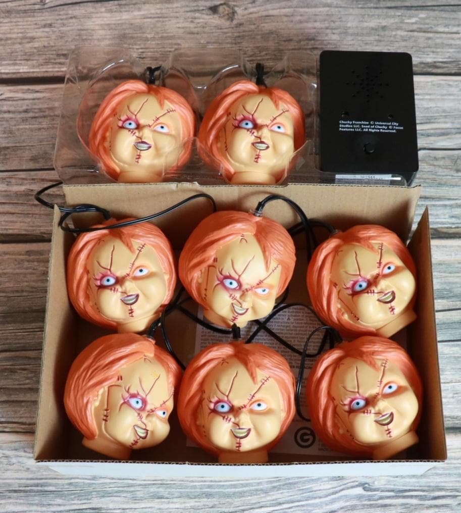 チャッキー ミュージカルライトストリング　 chucky インテリア　ハロウィン