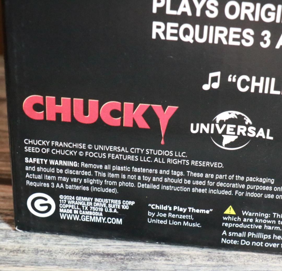 チャッキー ミュージカルライトストリング　 chucky インテリア　ハロウィン