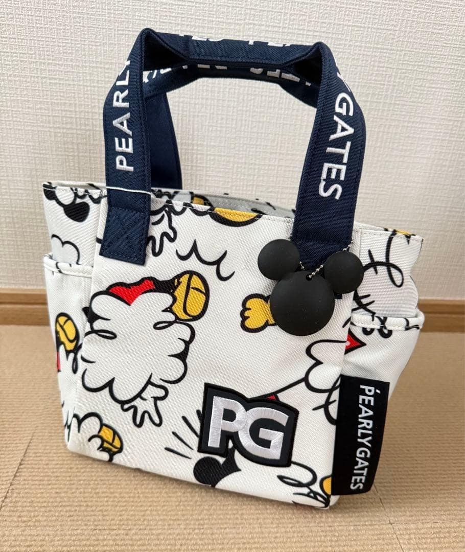 即日発送 PEARLY GATES 限定 カートバッグ ミッキー