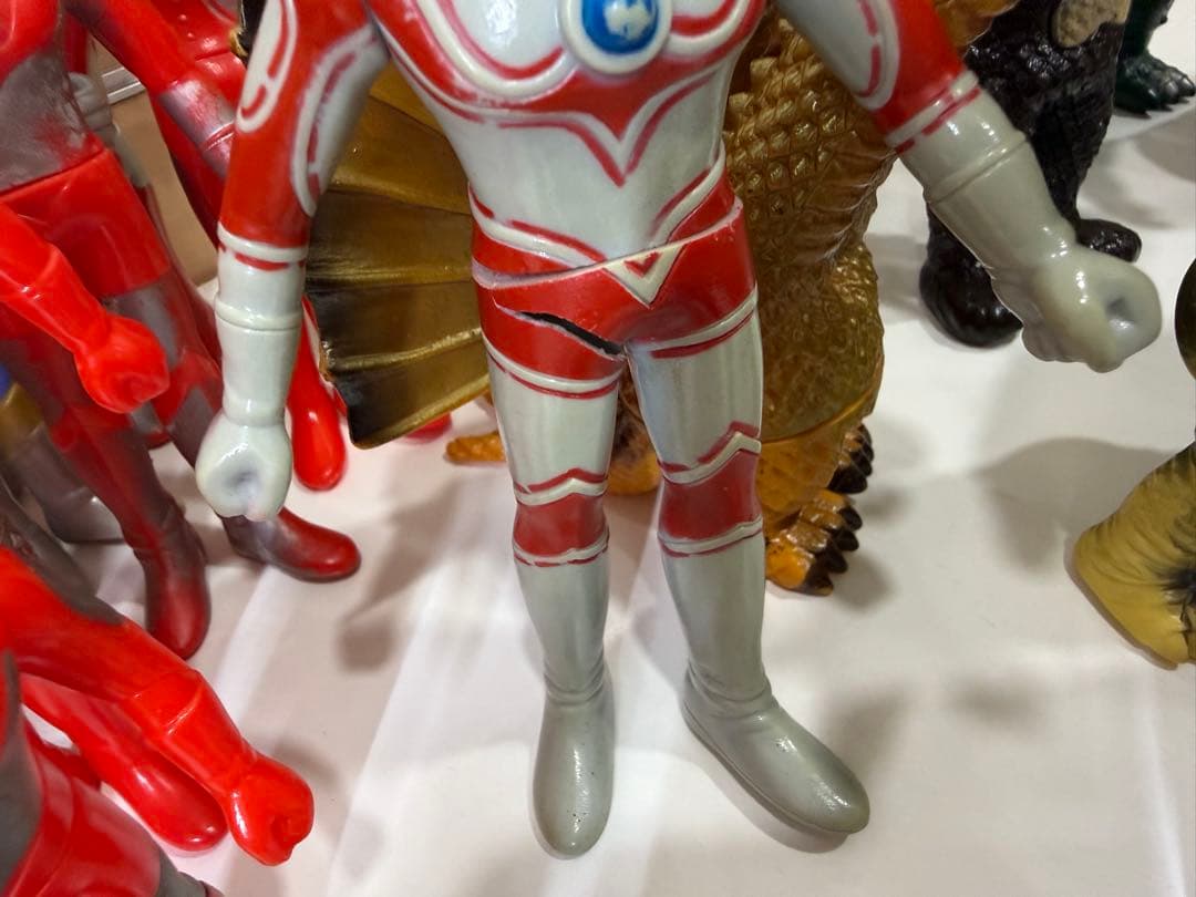 【激レア、当時物】ウルトラマンフィギュアと怪獣、ゴジラフィギュアセット31点