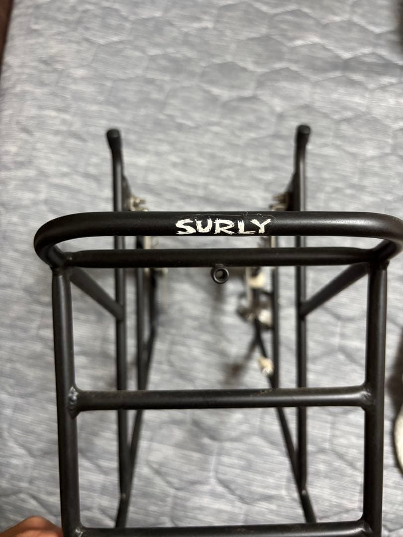 SURLY nice rack front black サーリー　ナイスラック