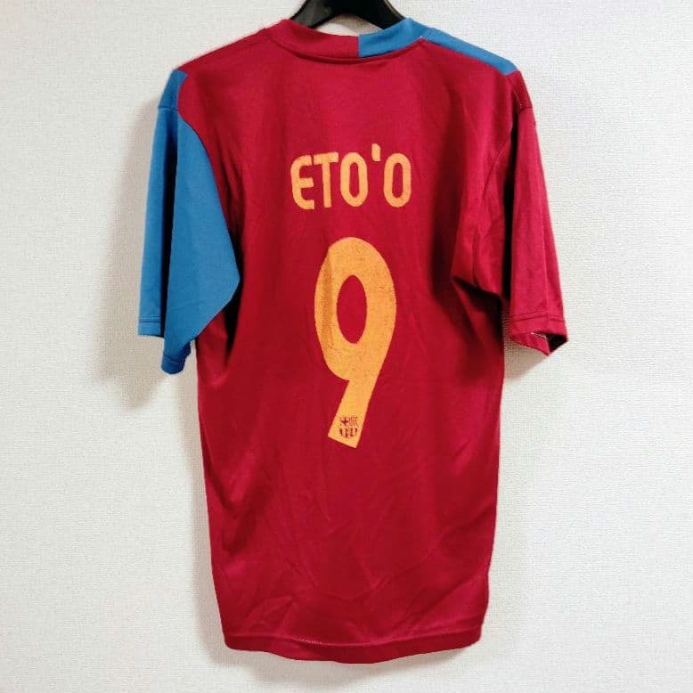 FCバルセロナ(バルサ)サミュエルエトー.ETO'O.ユニフォームシャツ