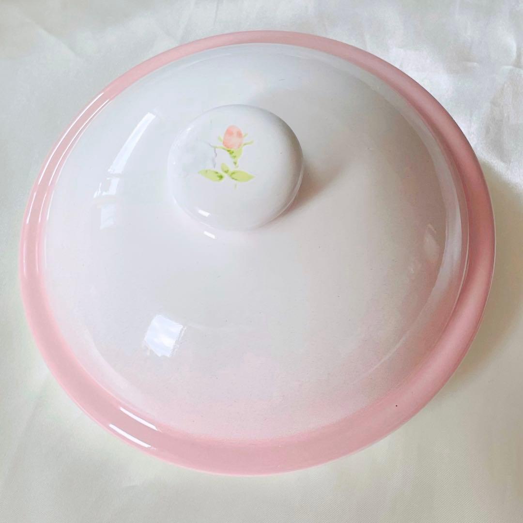 【美品】イマン　オイルポット　プチローズ　油こし器　ホーロー　琺瑯　imane