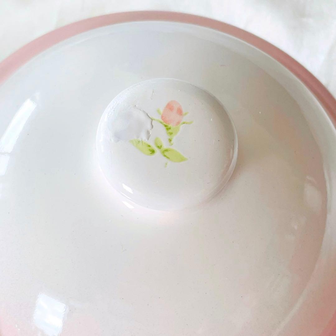 【美品】イマン　オイルポット　プチローズ　油こし器　ホーロー　琺瑯　imane