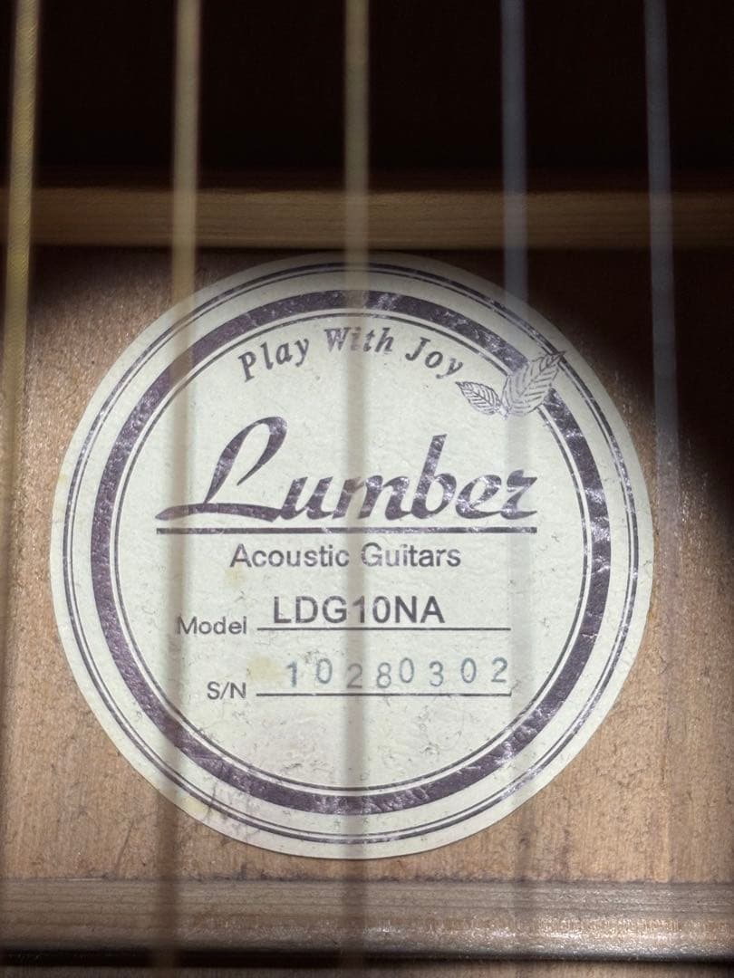 超美品✧*。Lumber アコースティックギター ケース付き
