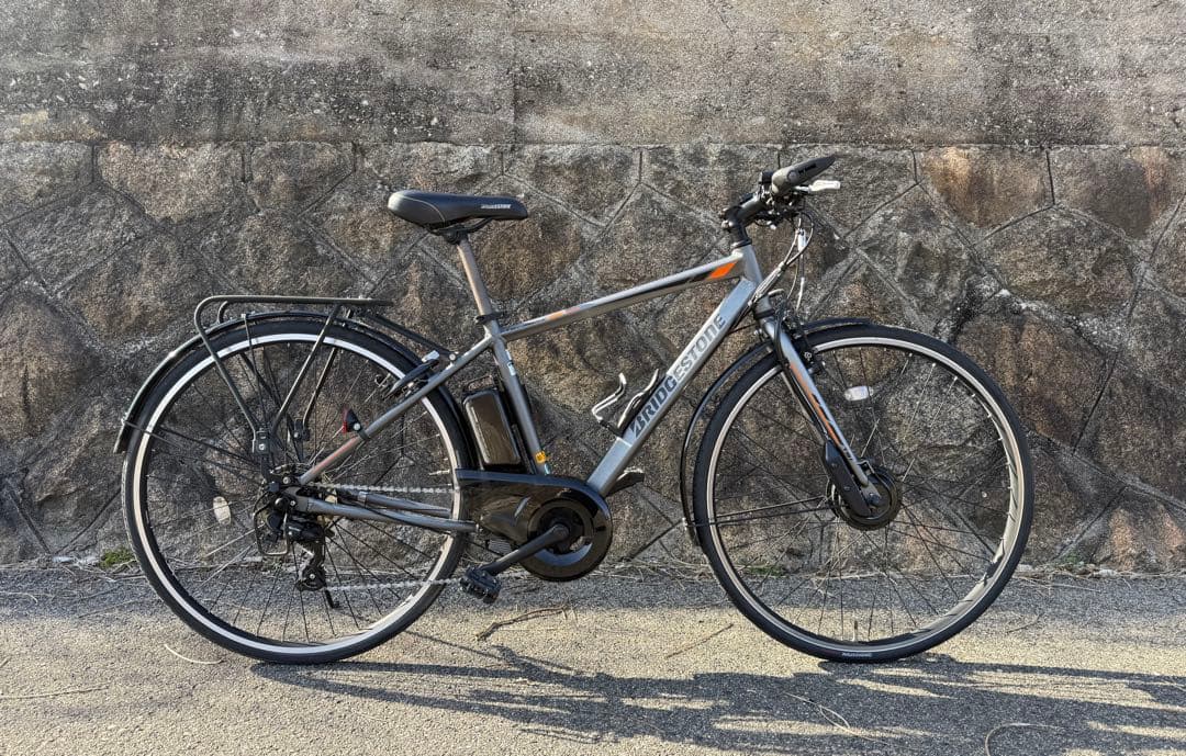 手渡し限定(広島市) BRIDGESTONE TB1e マットグレー 用品多数