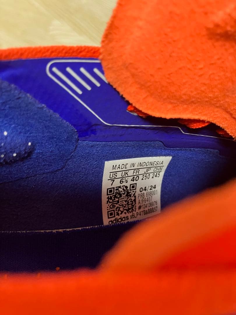 プレデター　エリート　25センチ　adidas スパイク