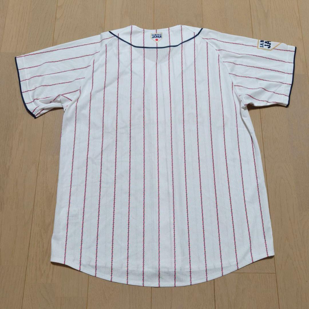 侍ジャパン 無地背番号なし ホーム 刺繍ユニフォーム ハイクオリティ M
