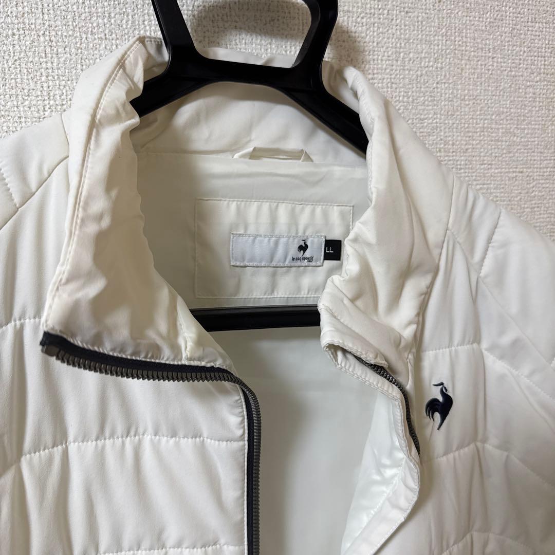 LE COQ SPORTIF ホワイトジャケット LL
