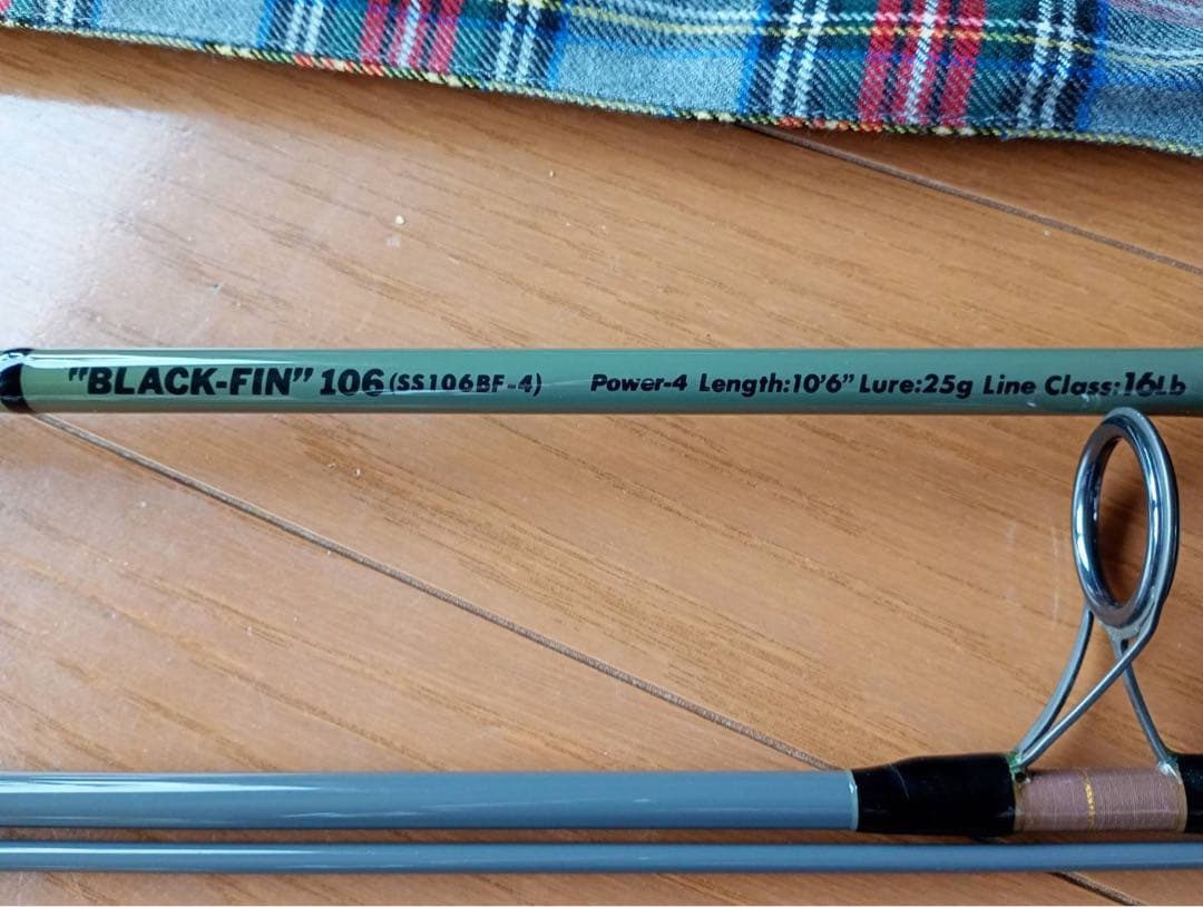 SAURUS SS106BF-4 ルアーロッド 10'6\"