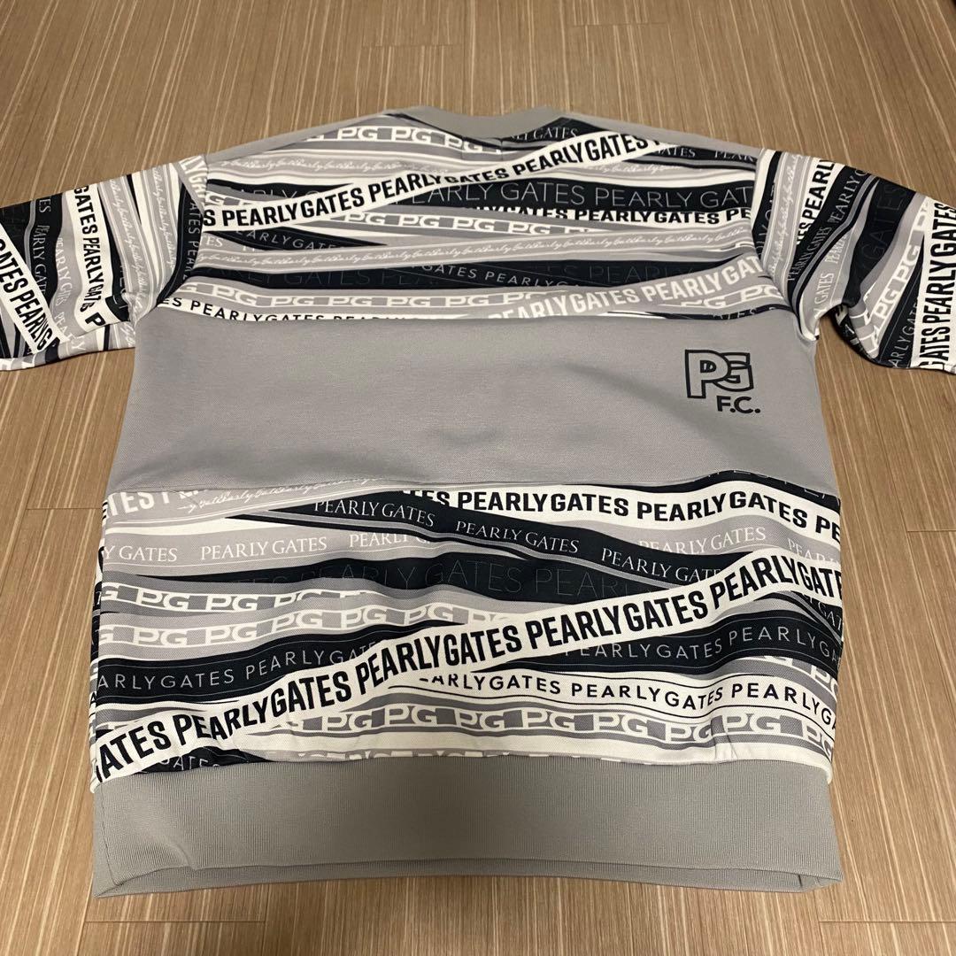 PEARLY GATES カノコダンボールクルーネックトップス　サイズM
