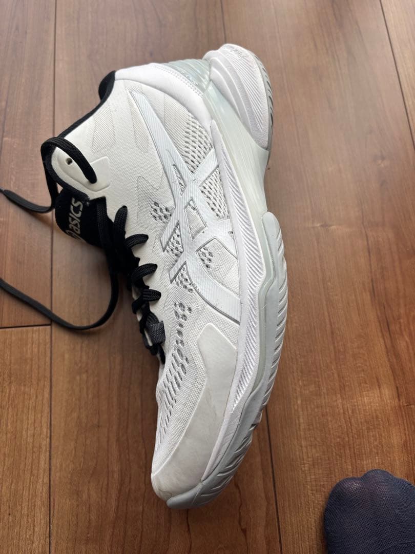 asics バレーボールシューズ 28.0cm ホワイト
