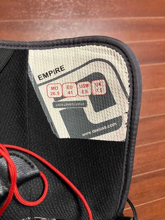と*も様 DEELUXE EMPIRE 26.5cm スノーボード　ブーツ