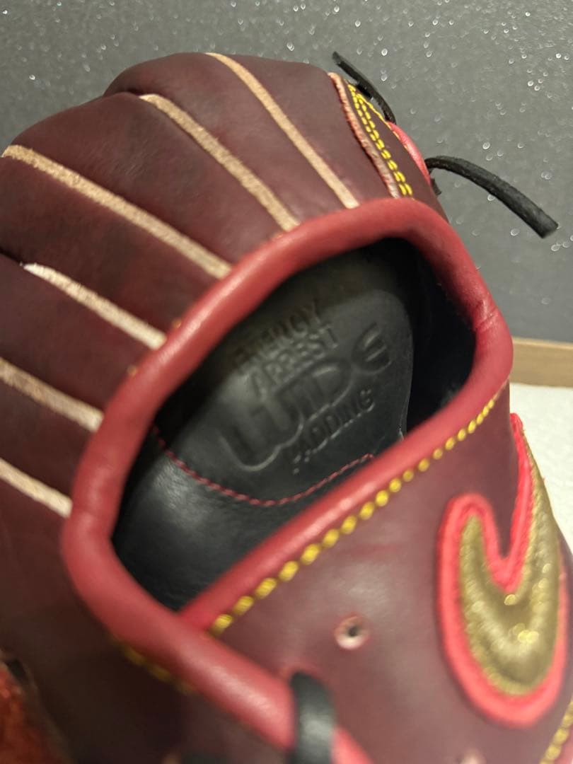 ★極美品★ NIKE ナイキ 軟式外野手用 謝道 SHADO 最上位 型付け◎