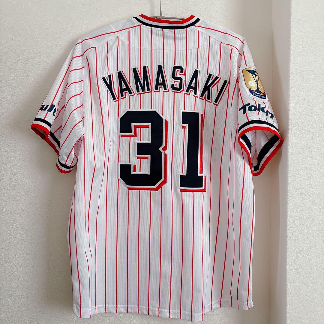 山崎晃大朗 優勝ワッペン ユニフォーム