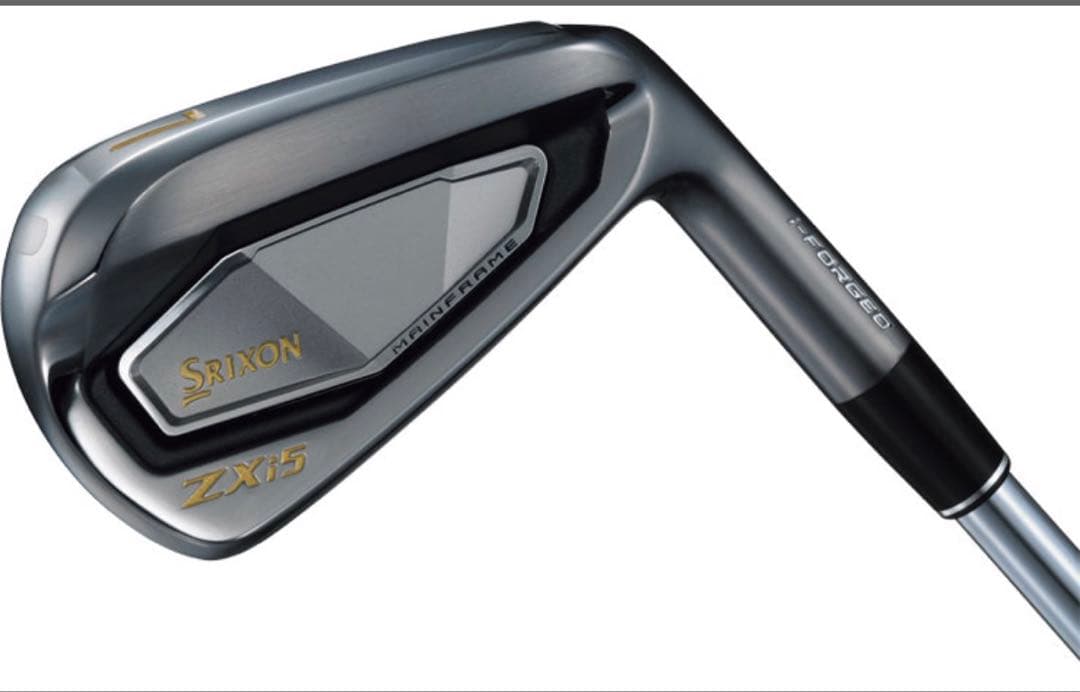 限定 Srixon ZXi5 ブラッククロム アイアン 6本セット