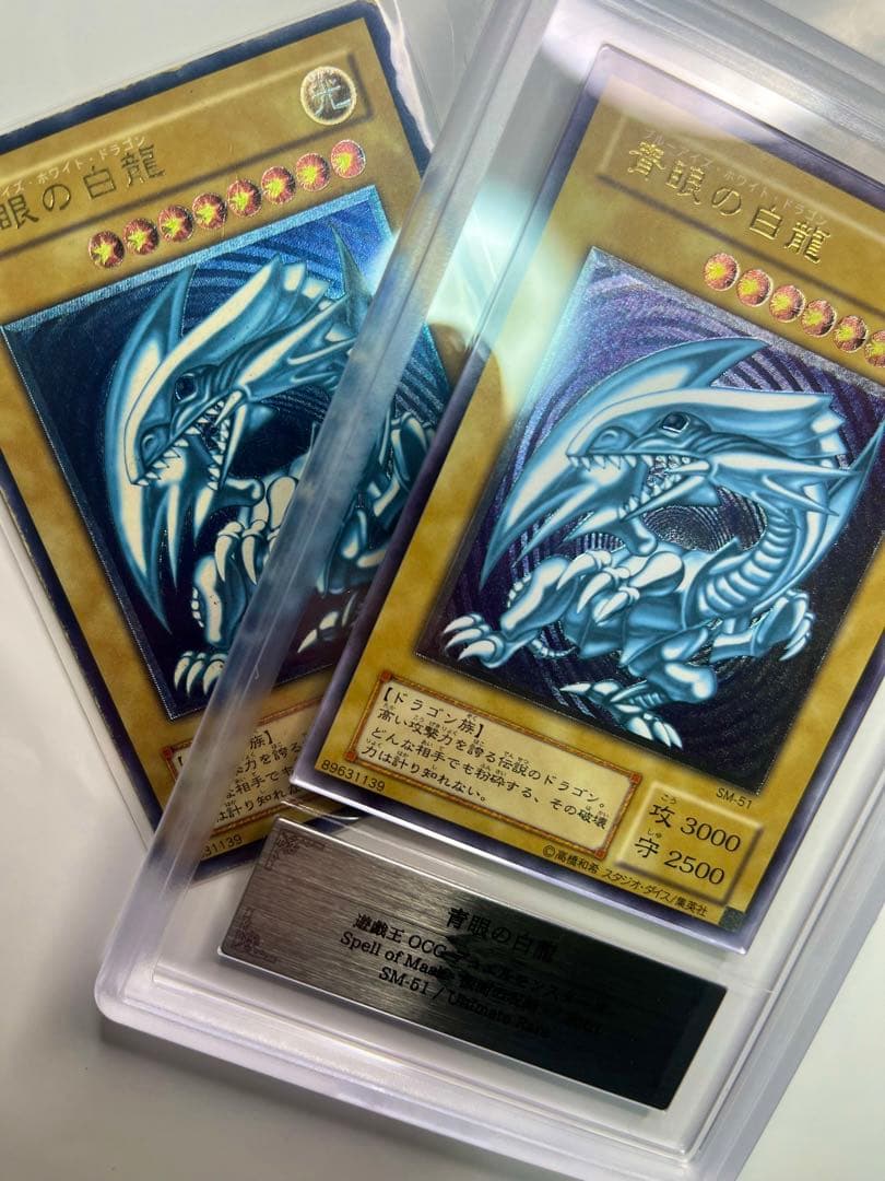 濃厚青艶 青眼の白龍 レリーフ sm-51 濃青艶
