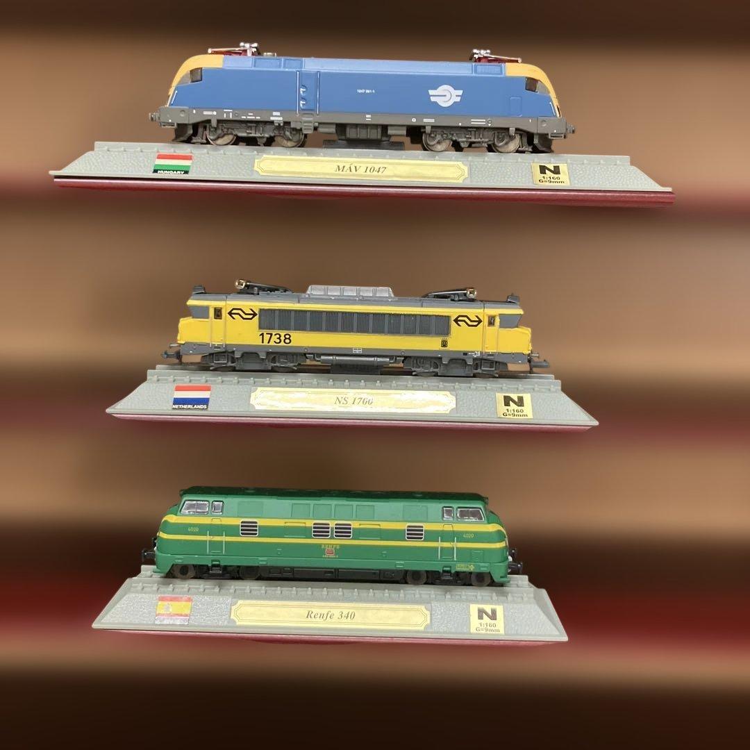 ESH021 世界の鉄道シリーズコレクション　42点セット