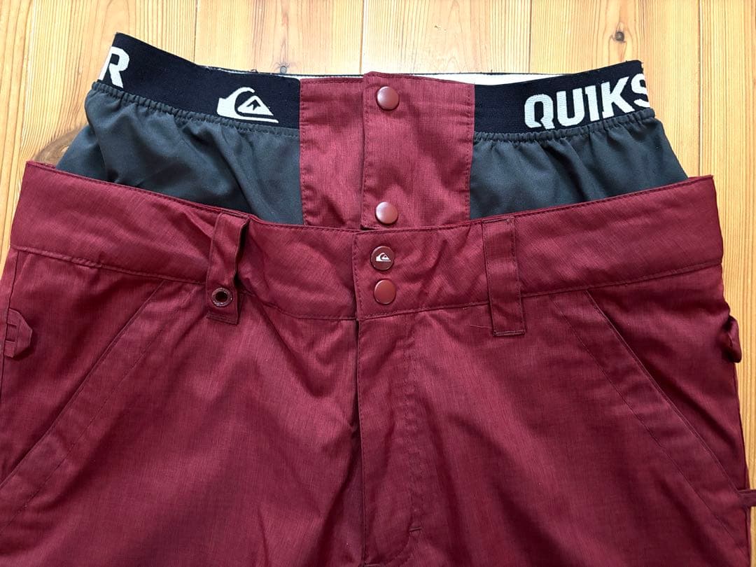 QUICKSILVER DRY LIGHT 18K M バーガンディ