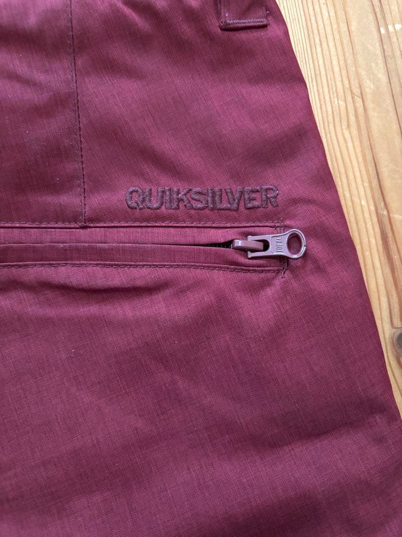 QUICKSILVER DRY LIGHT 18K M バーガンディ
