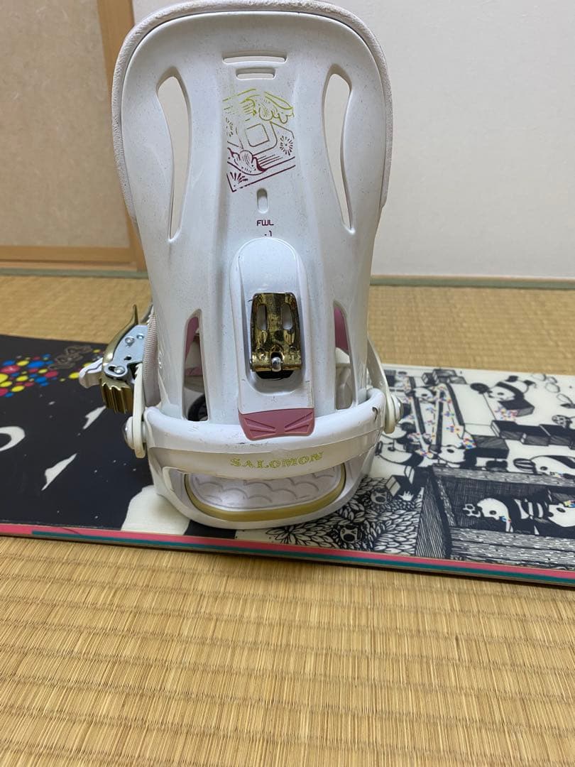 SALOMON サロモン スノーボード ビンディングセット 144cm