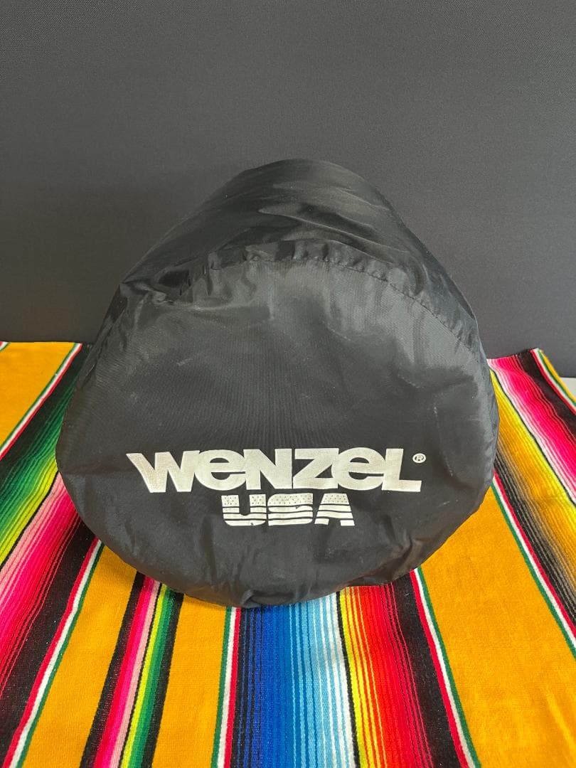 70s　80s　WENZEL USA 寝袋　シュラフ リバーシブル　ビンテージ