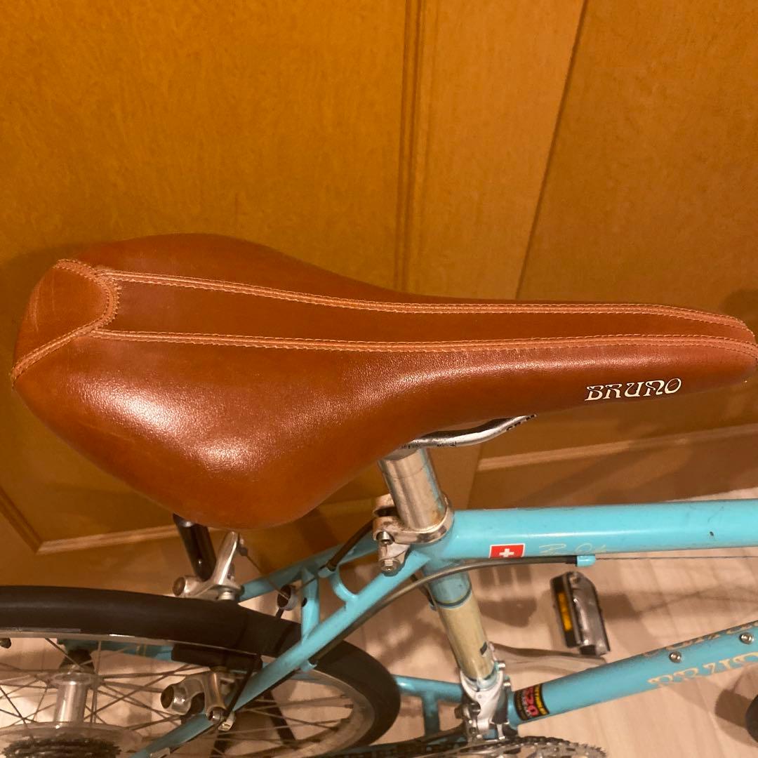 BRUNO TOUR26インチ水色 自転車 本体　身長150〜