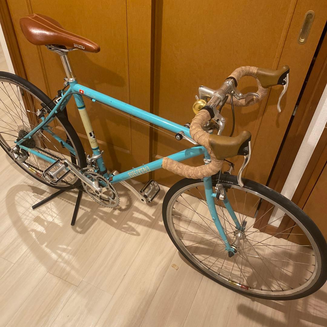 BRUNO TOUR26インチ水色 自転車 本体　身長150〜