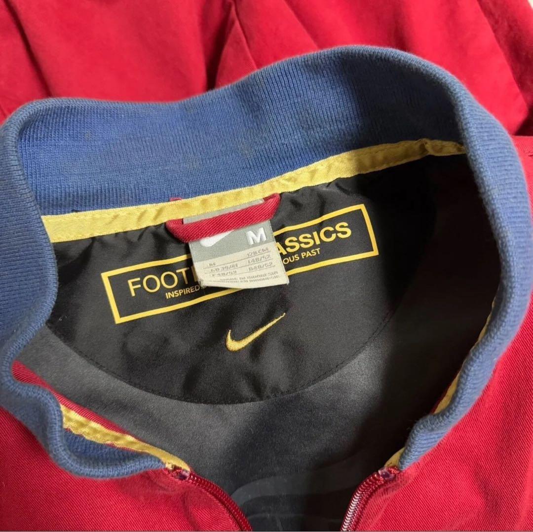 NIKE FCバルセロナ ボンバージャケット M 赤青