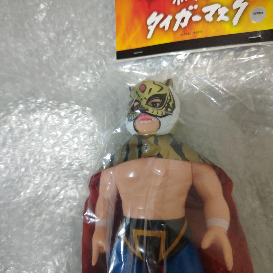 ソフビファイティングシリーズ　タイガーマスク　ゴールド版　プロレス　未開封