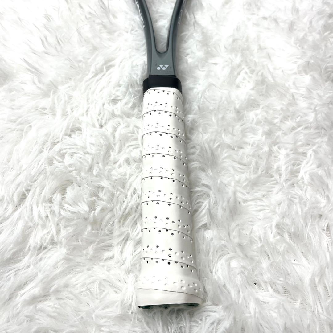 【美品】 ヨネックス ナノフォース8v REV UL1 ソフトテニスラケット 黒