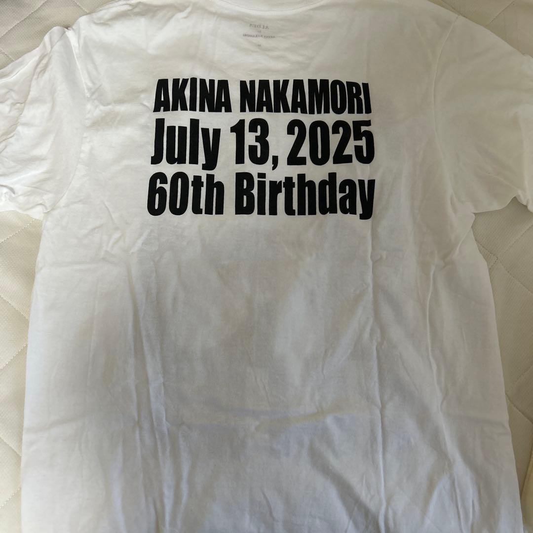 中森明菜 KANREKI Tシャツ Mサイズ ファンクラブ限定 白