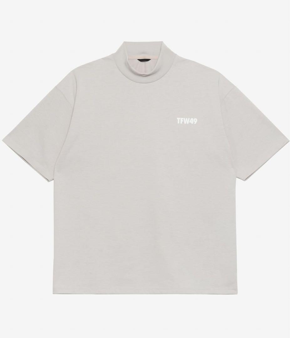 完売品⭐️新品タグ付き⭐️TFW49 ベージュ　モックネック　M 2025新作