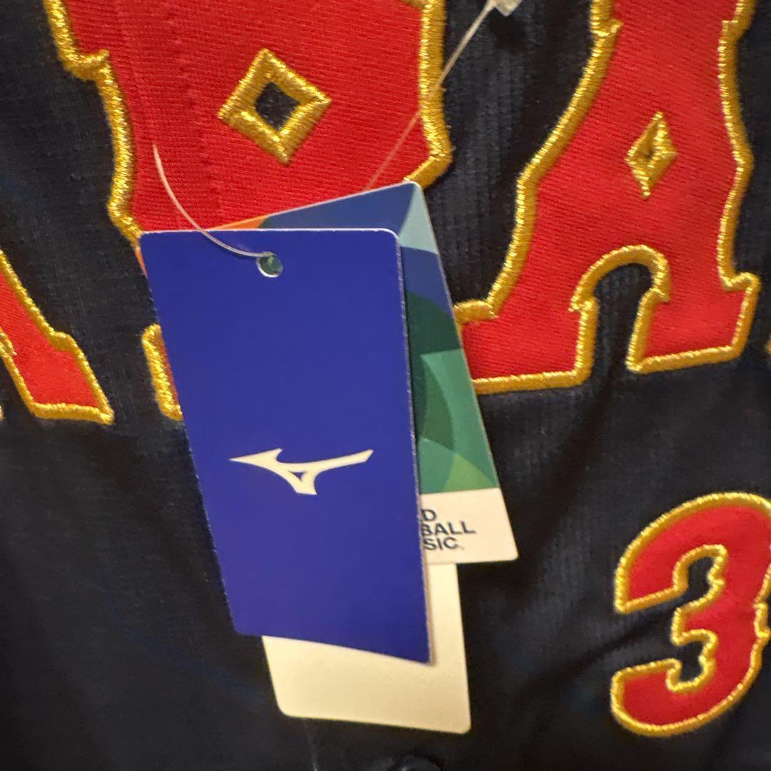 侍JAPAN WBCユニフォーム　吉田正尚　ビジターユニフォームO（XL）