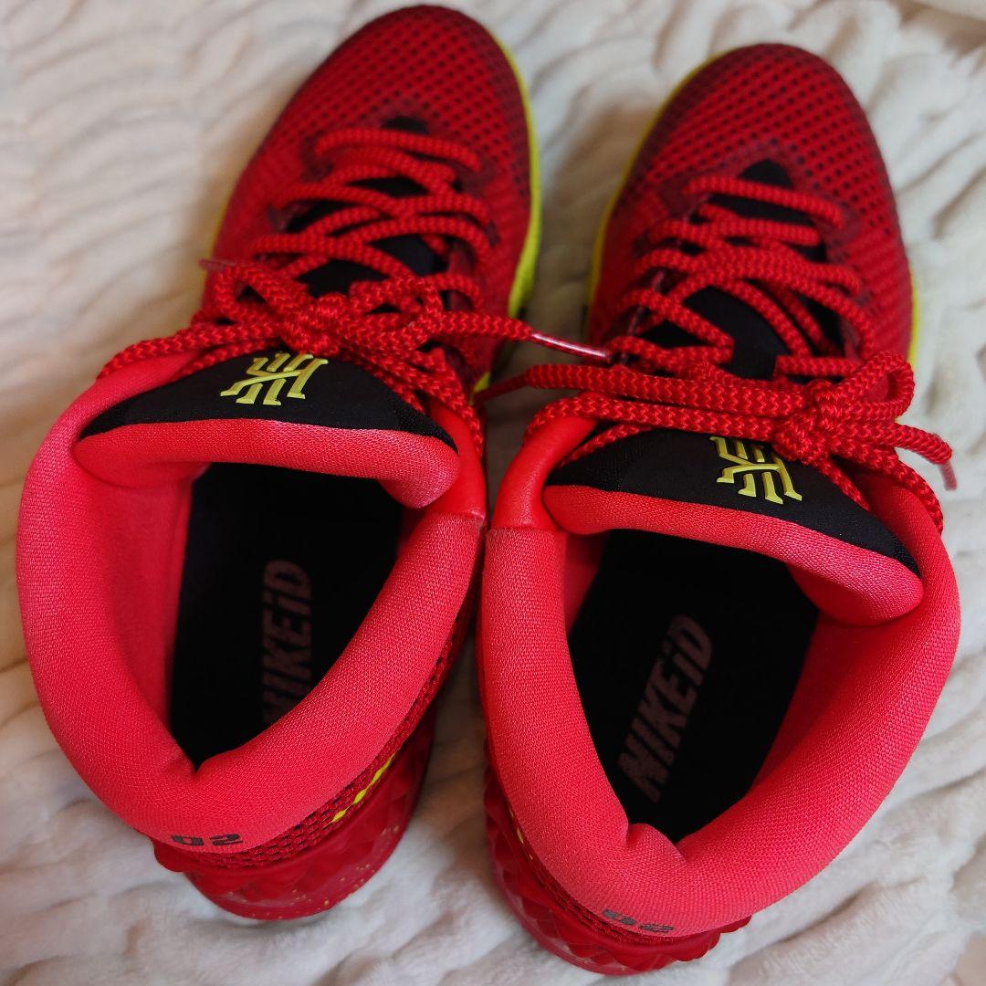 希少モデルNIKEカイリー1バスケットボールシューズ レッド×イエロー ナイキ